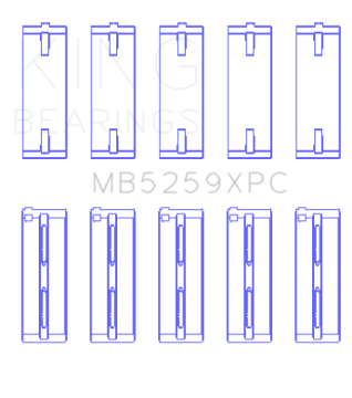 Picture of King Engine Bearings KING Performance Main Bearings - MB5259XPC.026