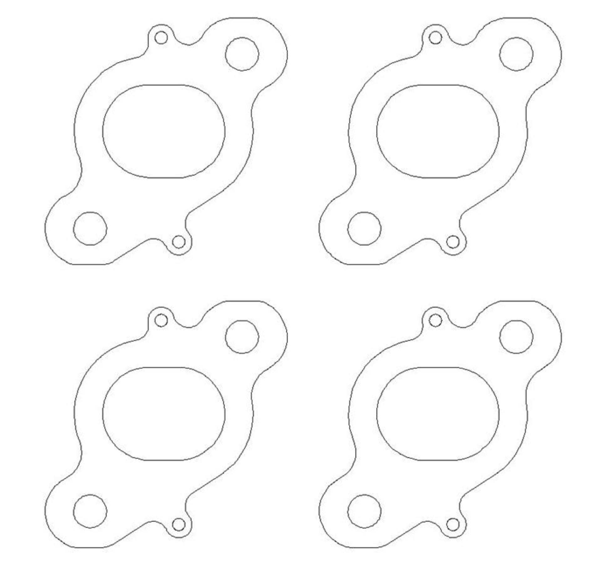 Picture of Cometic Gasket CG Exhaust Gaskets - C4523