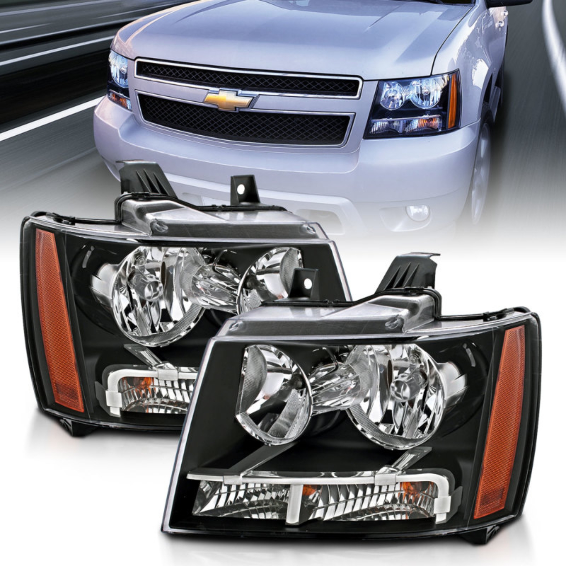 Picture of ANZO ANZ Crystal Headlights - 111392
