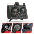 Picture of ANZO ANZ Crystal Headlights - 111392
