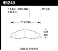 Picture of Hawk Performance HAWK HP+ Brake Pad Sets - HB249N.575