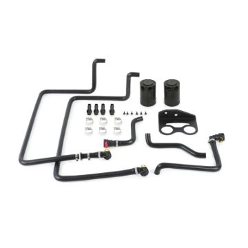 Picture of Mishimoto MM Baffled Oil Catch-Kit Oil Catch Cans - MMBCC-F27T-15SBE