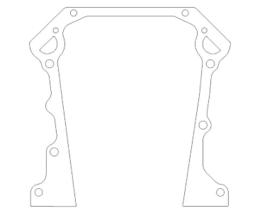 Picture of Cometic Gasket CG Timing Cover Gaskets Gasket Kits - C5576-018