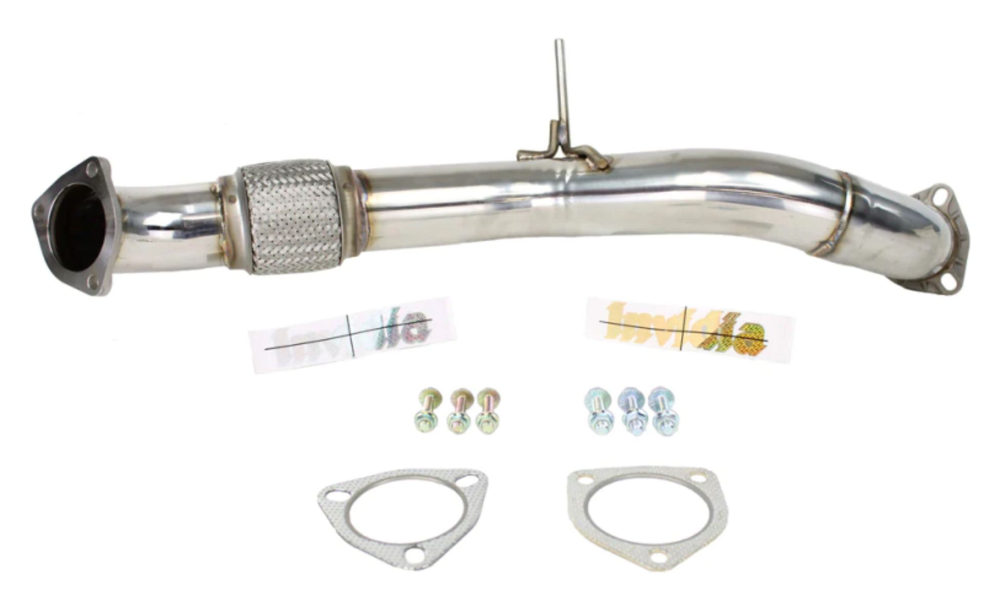Picture of Invidia INV Front Pipes Connecting Pipes - HS17CTRFPT