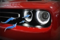 Picture of aFe Air Scoops Air Intake Components - 54-72203-SF