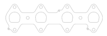 Picture of Cometic Gasket CG Exhaust Gaskets - C5997-030