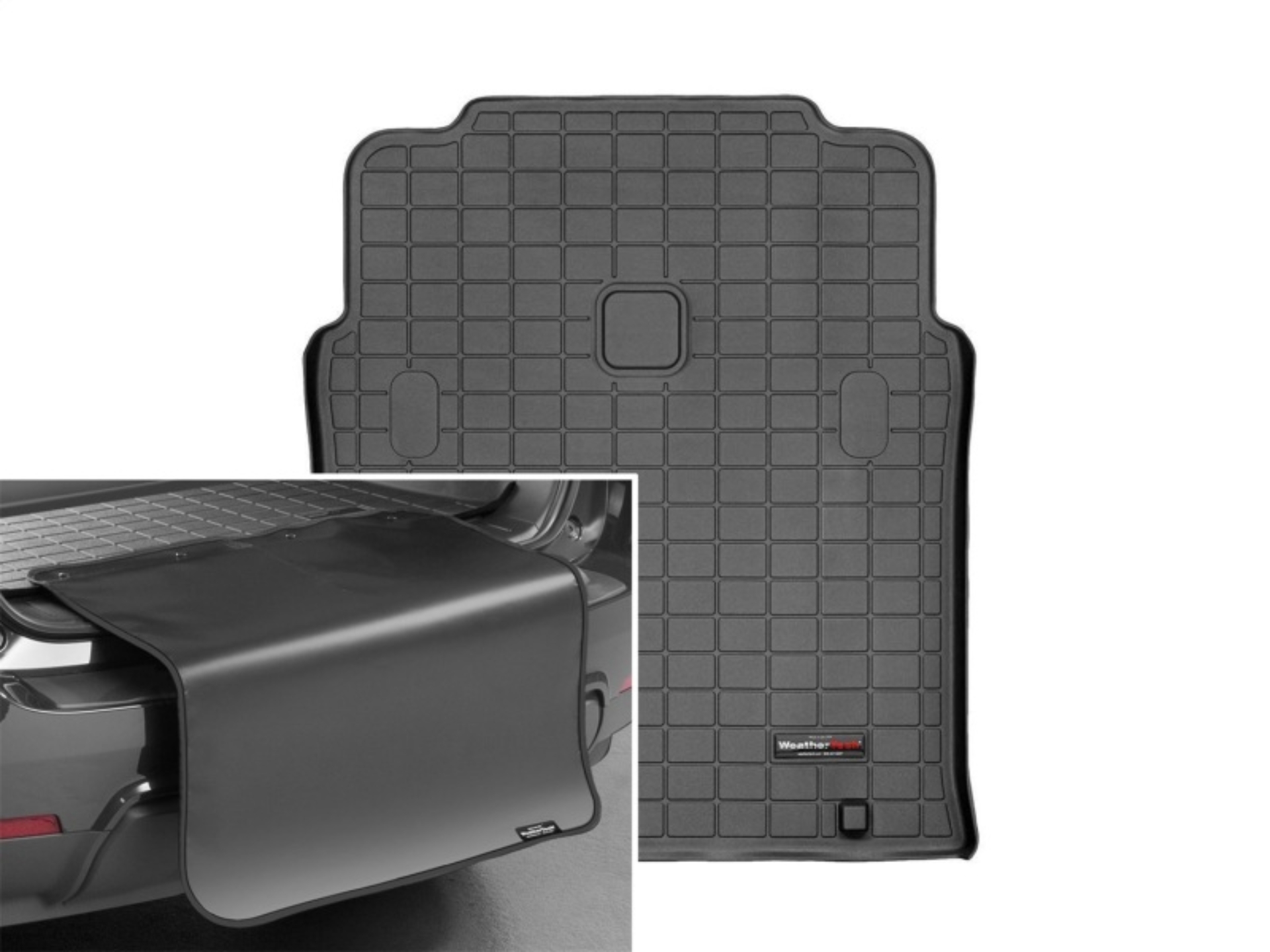 Picture of WeatherTech WT Cargo Liners-Black Floor Mats - 40293SK