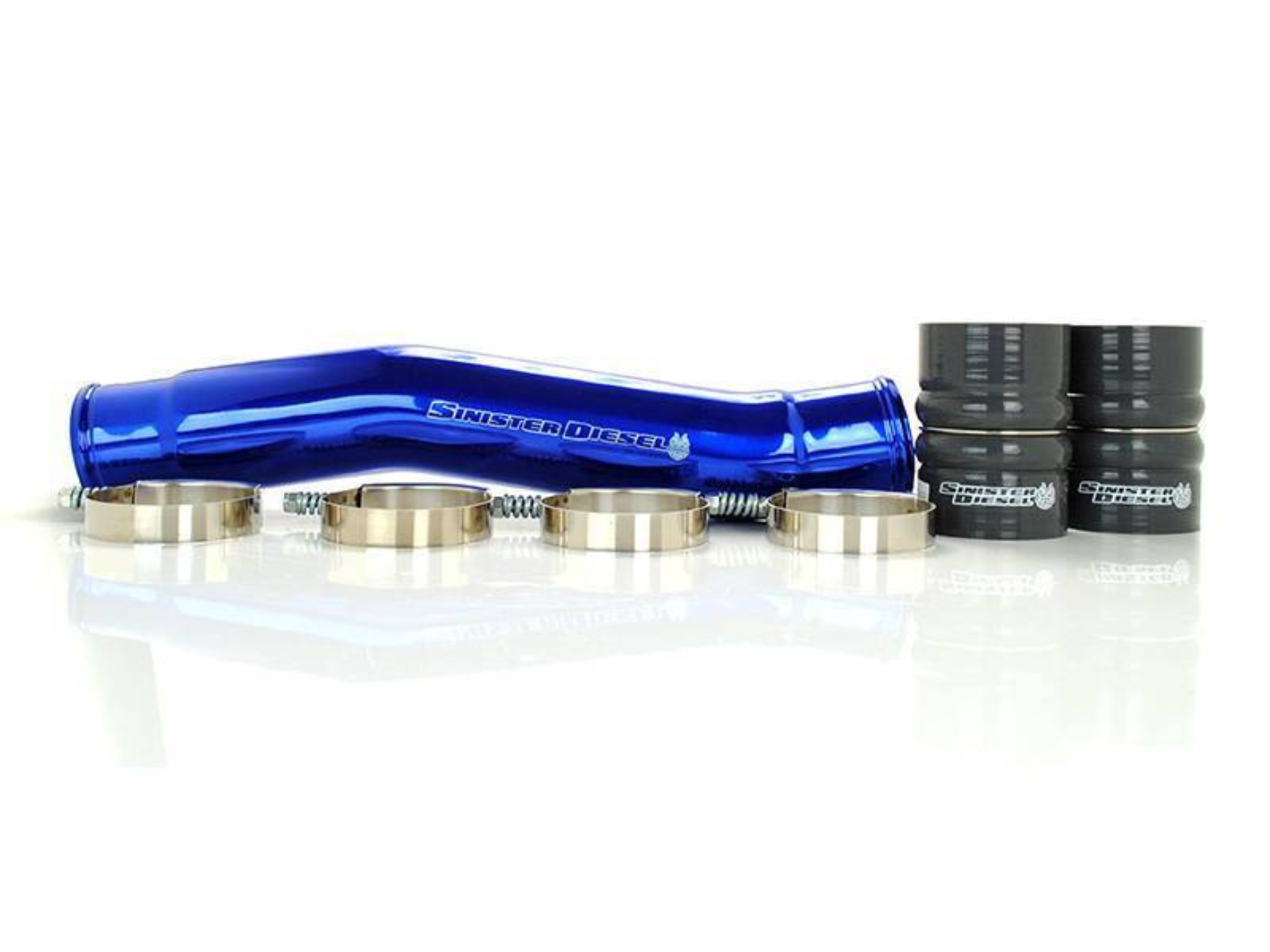 Picture of Sinister Diesel SIN Intercooler Piping Intercooler Pipe Kits - SD-INTRPIPE-6.7C-10-HOT