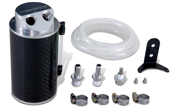 Picture of Mishimoto MM Baffled Oil Catch-Kit Oil Catch Cans - MMBCC-FIST-14PBE