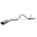 Picture of Banks Power 17+ GM Duramax L5P 2500/3500 Monster Exhaust System - SS Single Exhaust w/ Chrome Tip
