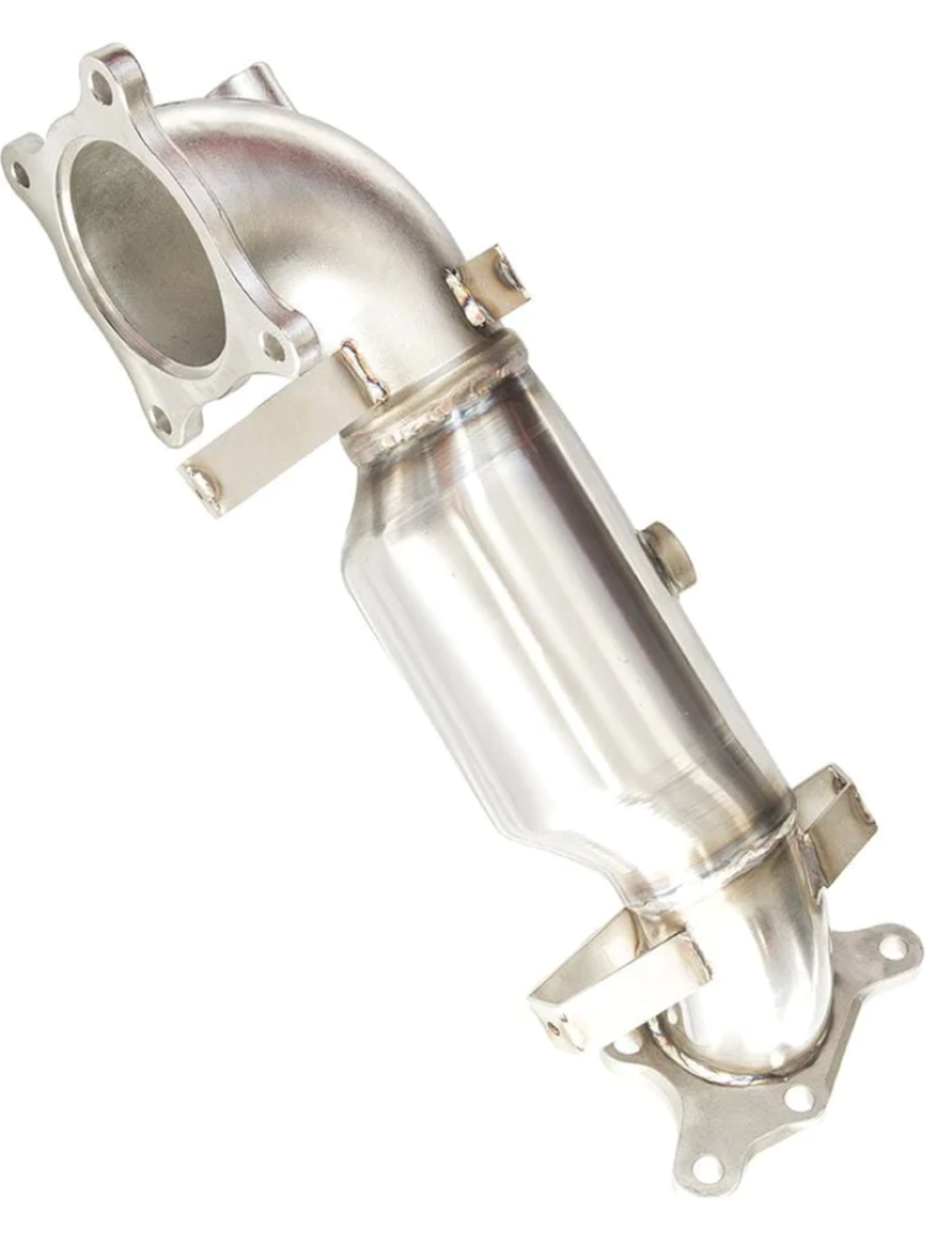 Picture of Invidia INV Downpipe-High Flow Cat - HS17CTRDPC