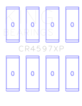 Picture of King Engine Bearings KING Connecting Rod Bearings - CR4597XP.026