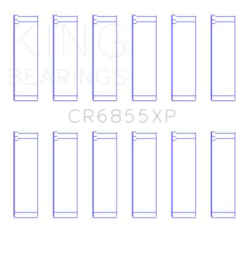 Picture of King Engine Bearings KING Connecting Rod Bearings - CR6855XP.026