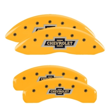 Picture of MGP Caliper Covers 4 Logo Front - 14005SBANYL