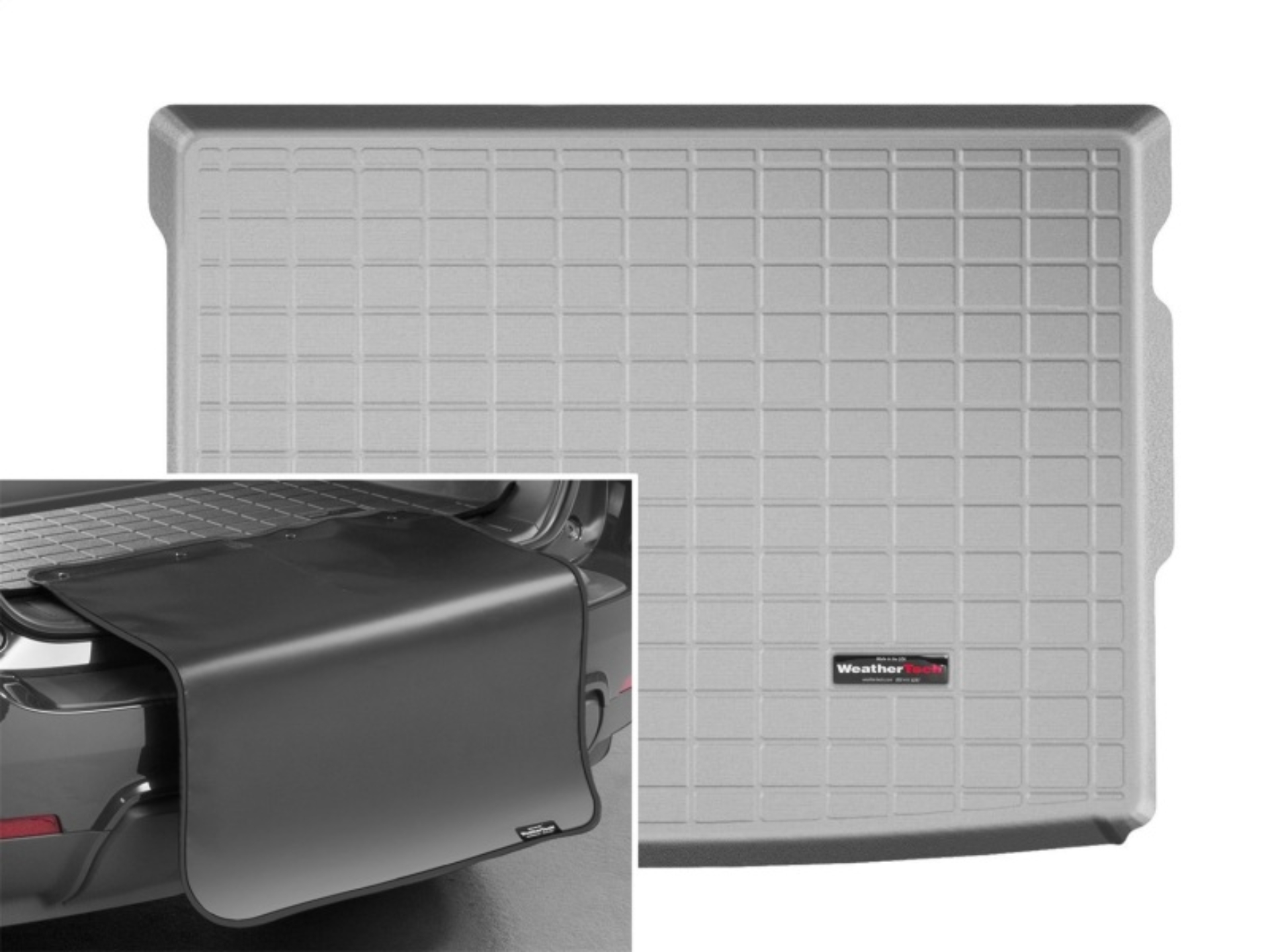 Picture of WeatherTech WT Cargo Liners-Grey Floor Mats - 421163SK