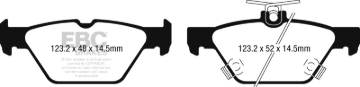 Picture of EBC Redstuff Brake Pad Sets - DP32257C