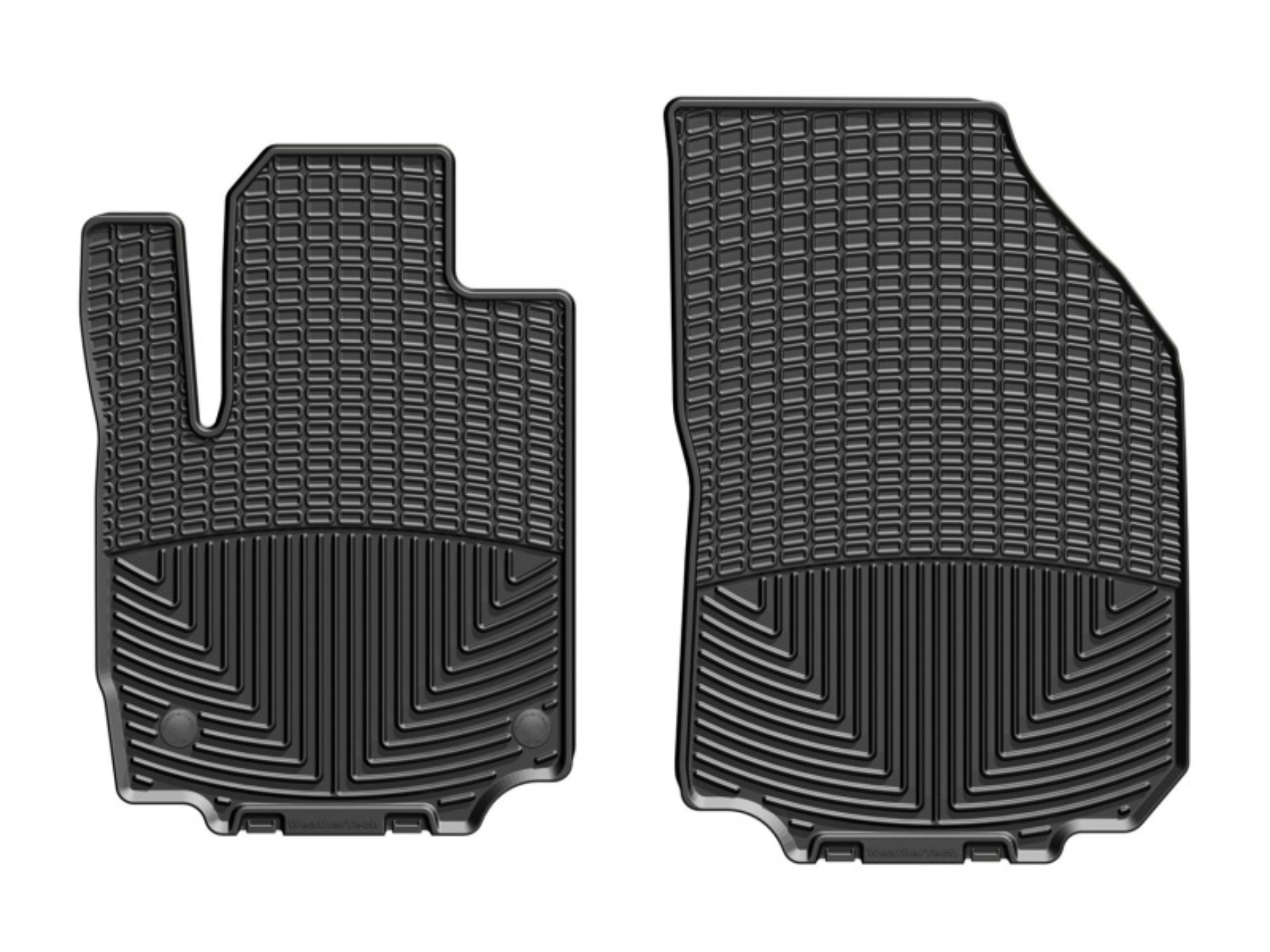 Picture of WeatherTech WT Rubber Mats-Front-Blk Floor Mats - W472
