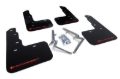 Picture of Rally Armor RAL UR Blk Flap/Rd Logo Mud Flaps - MF47-UR-BLK/RD