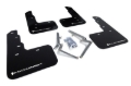 Picture of Rally Armor RAL UR Blk Flap/Wht Logo Mud Flaps - MF47-UR-BLK/WH