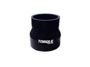 Picture of Torque Solution TQS Silicone Couplers-Black Silicone Couplers & Hoses - TS-CPLR-T2253BK