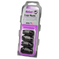 Picture of 1/2-20 Black Bulge Cone Seat Style Lug Nuts- 3/4 Hex