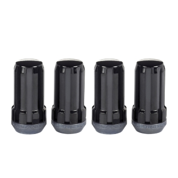 Picture of 1/2-20 Tuner Style Cone Seat Lug Nuts-Black