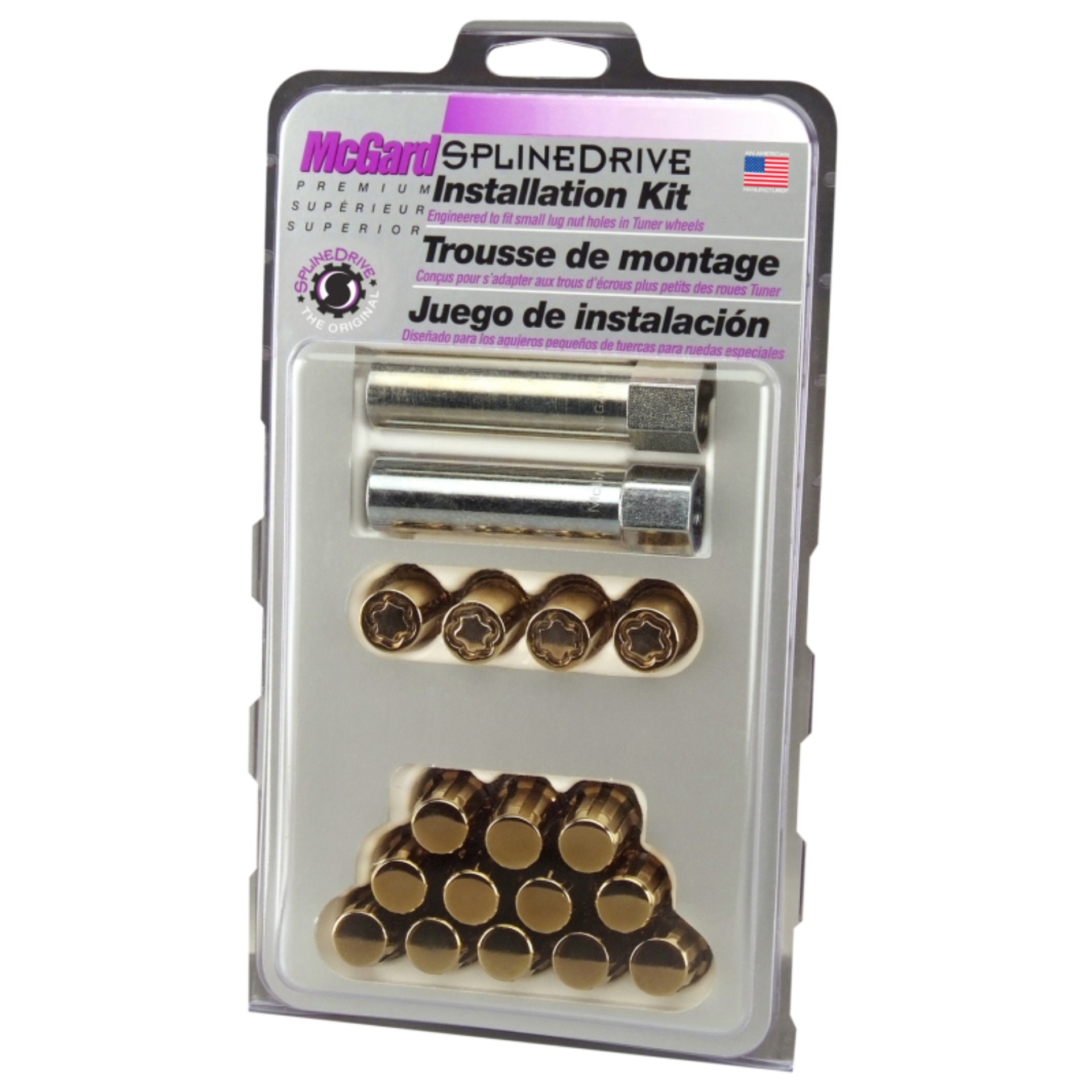 Picture of McGard MCG SplineDrive Install Kits Lug Nuts - 65457GDC