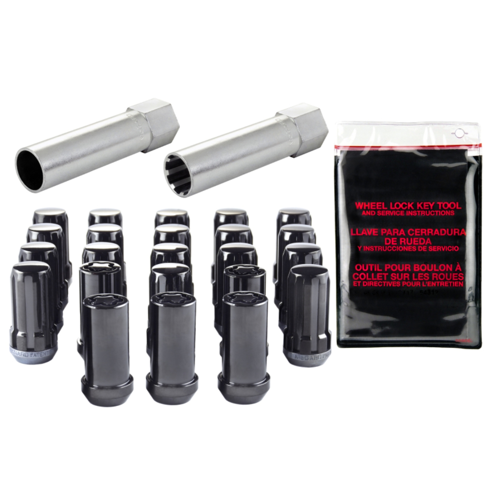 Picture of McGard MCG SplineDrive Install Kits Lug Nuts - 65562BK