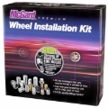 Picture of M12x1.5 Black Lug Bolt Wheel Installation Kit, 54.1mm OAL