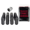 Picture of M14 x 2.0 Black 5-Lug Cone Seat Exposed Style Wheel Installation Kit