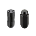 Picture of M14 x 1.5 Black 6-Lug Cone Seat Exposed Style Wheel Installation Kit-1.945 OAL