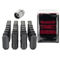 Picture of M14 x 2.0 Black 8-Lug Cone Seat Exposed Style Wheel Installation Kit