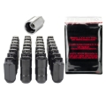 Picture of M14 x 1.5 Black 8-Lug Cone Seat Exposed Style Wheel Installation Kit- 1.945 OAL