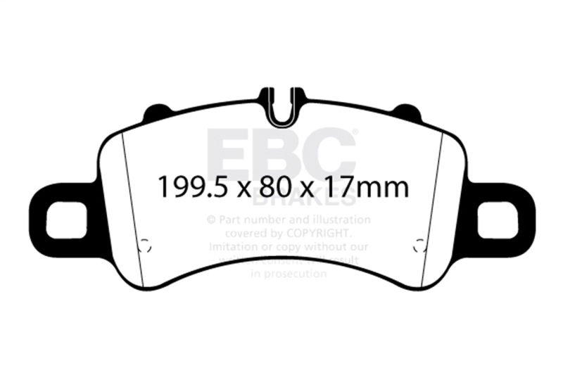 Picture of EBC Redstuff Brake Pad Sets - DP32307C