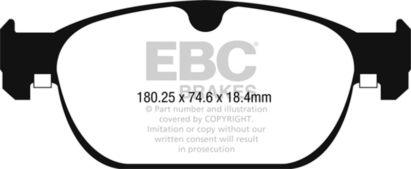 Picture of EBC Greenstuff Brake Pad Sets - DP22260