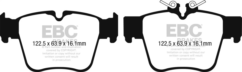 Picture of EBC Greenstuff Brake Pad Sets - DP22270
