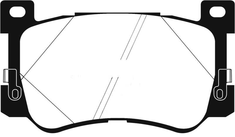 Picture of EBC Greenstuff Brake Pad Sets - DP23076