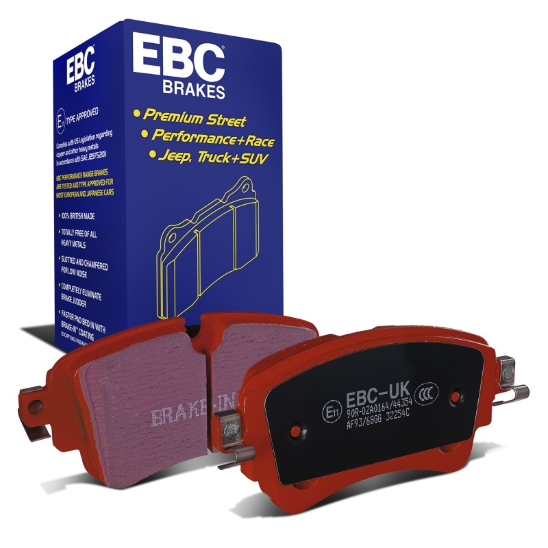 Picture of EBC Redstuff Brake Pad Sets - DP32254C