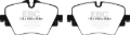 Picture of EBC Redstuff Brake Pad Sets - DP32245C