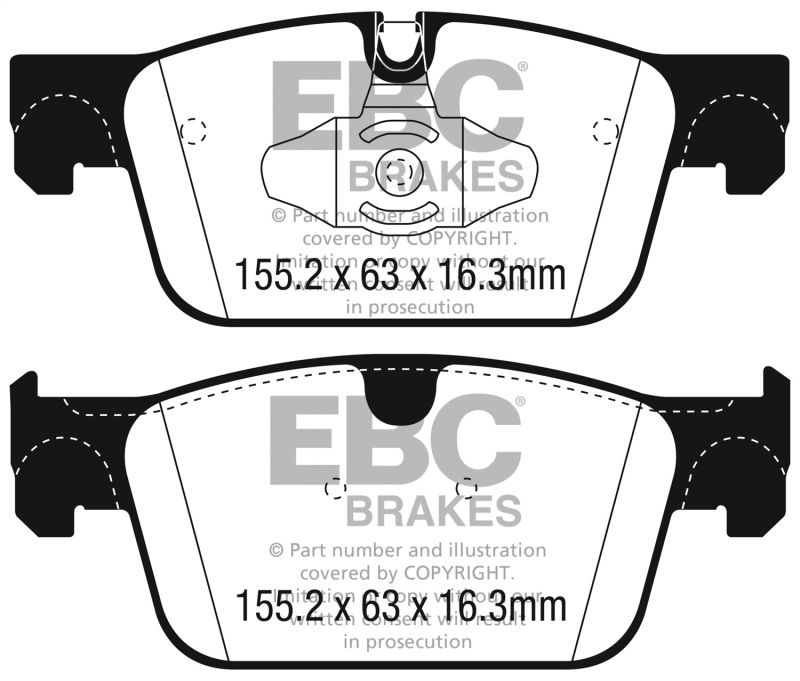 Picture of EBC Redstuff Brake Pad Sets - DP32305C
