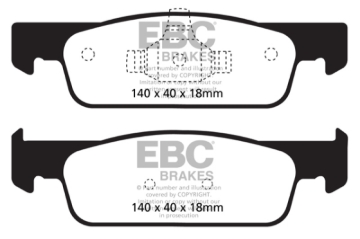 Picture of EBC Yellowstuff Brake Pad Sets - DP42146R