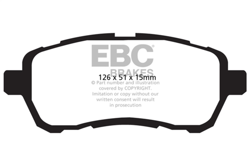 Picture of EBC Ultimax2 Brake Pad Sets - UD14541