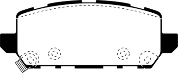 Picture of EBC Ultimax2 Brake Pad Sets - UD1841