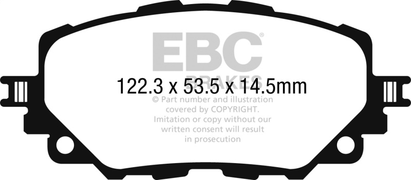 Picture of EBC Ultimax2 Brake Pad Sets - UD1903