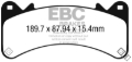 Picture of EBC Ultimax2 Brake Pad Sets - UD1910