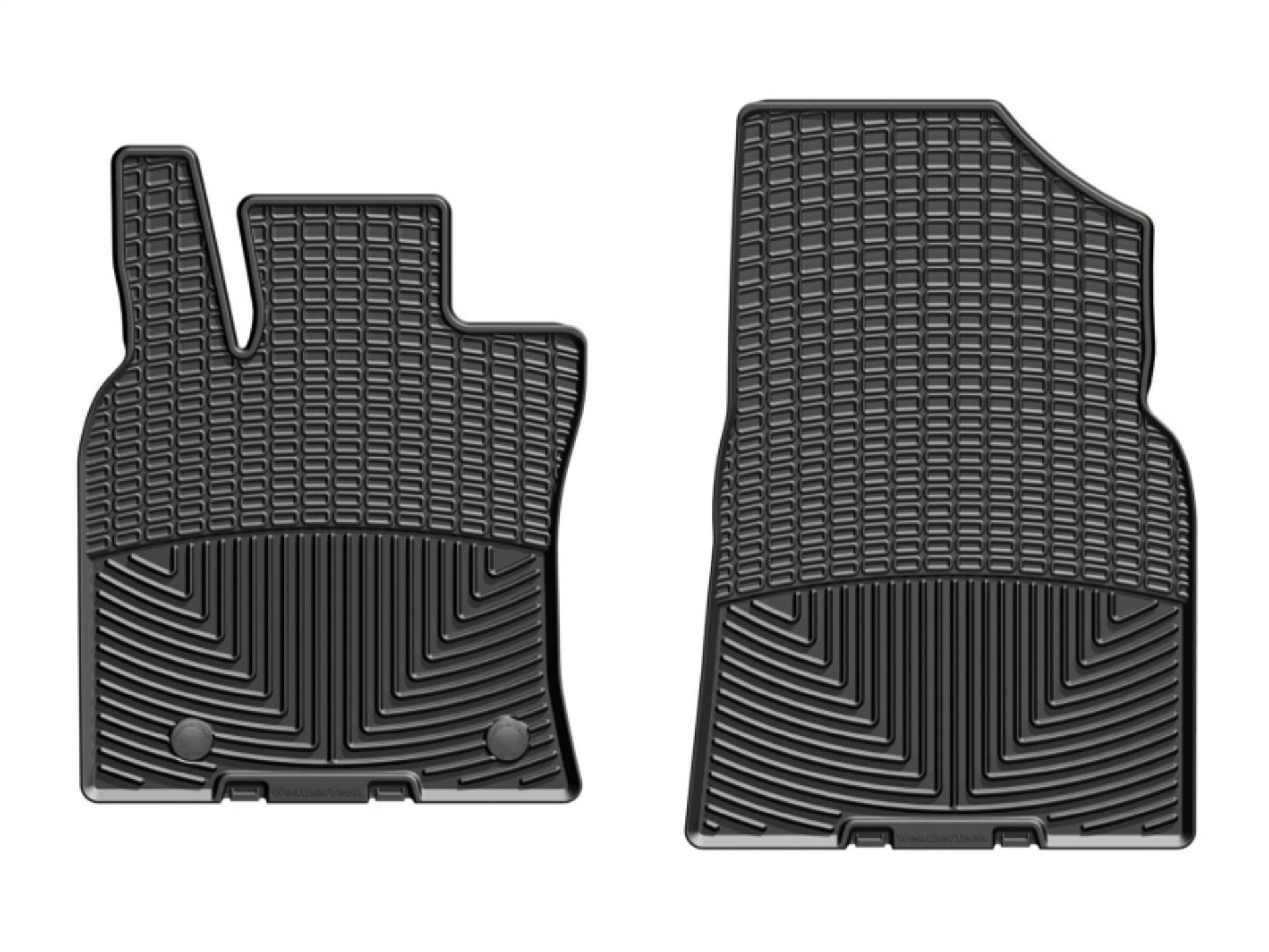Picture of WeatherTech WT Rubber Mats-Front-Blk Floor Mats - W463