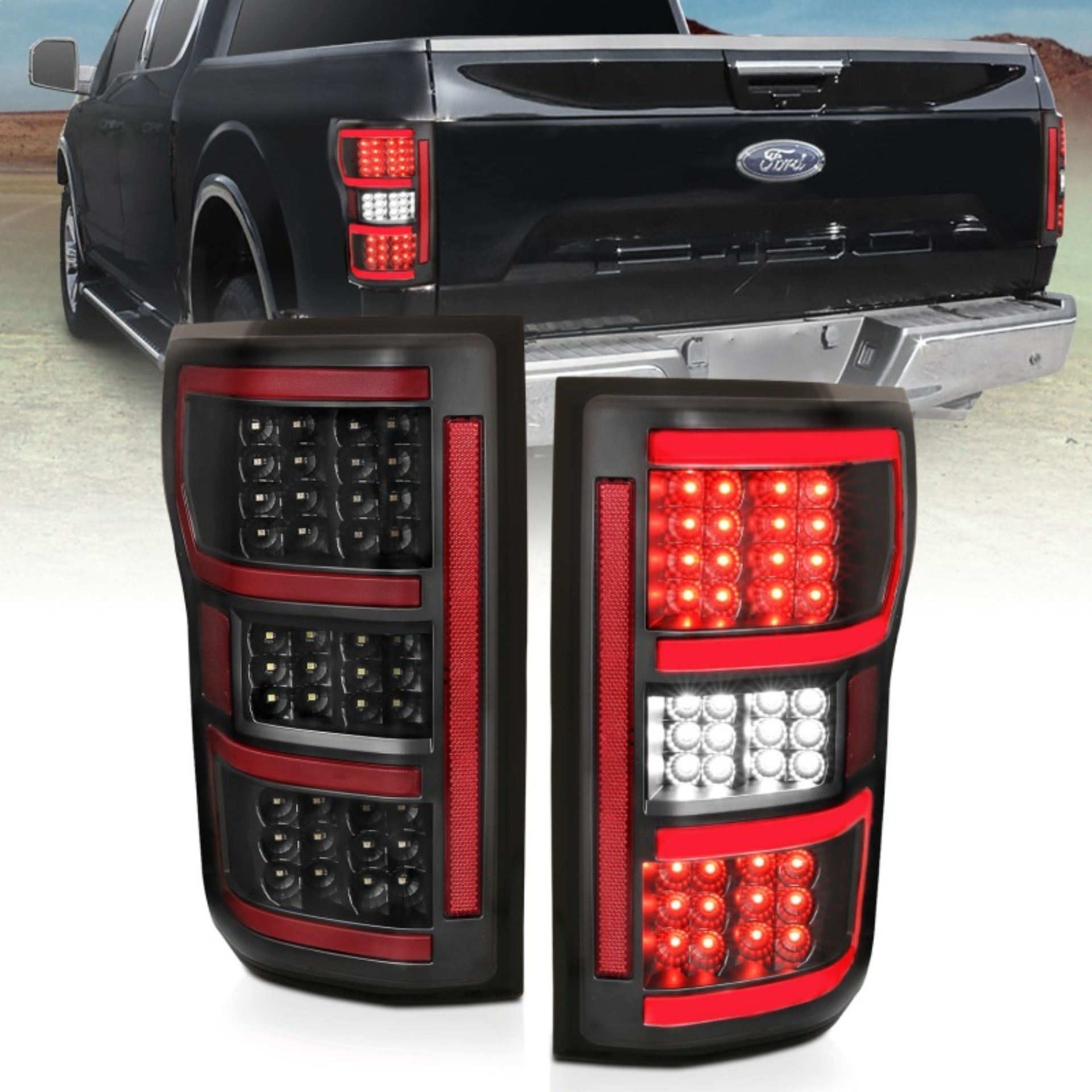 Picture of ANZO ANZ LED Taillights - 321338