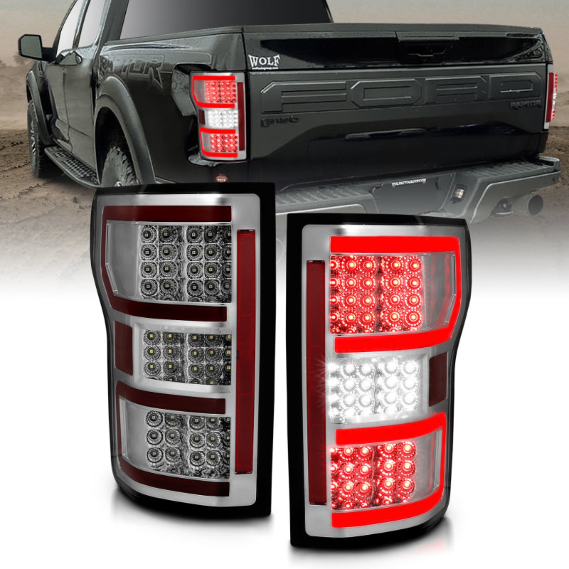 Picture of ANZO ANZ LED Taillights - 321340