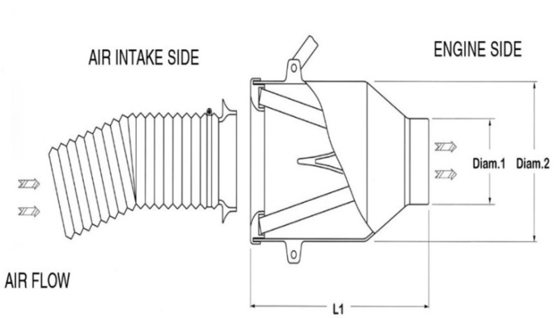 Picture of BMC Direct Intake Air System Air Boxes - ADDIA85-150