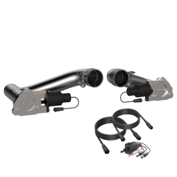 Picture of QTP Aggressor Cutout Pipes Exhaust Cutouts - 500110